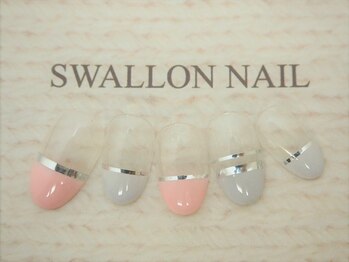 スワロンネイル(SWALLON NAIL)/1.2月定額ネイル