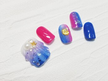 ビーケア 自由が丘店(B.care)/フットネイル￥7480
