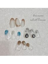 ネイルアート ジマー/クリアニュアンスコース