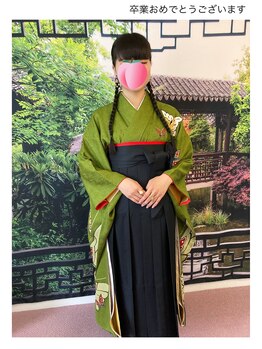 桃の木 吉祥寺店/卒業式のママ降りと袴3