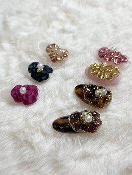 ワイドット(Y.)/ハイグレード3Dフラワー