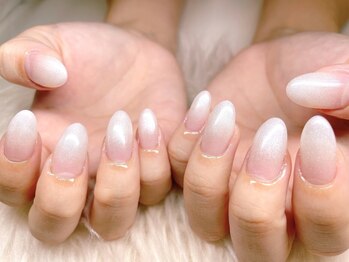 ティーエヌ 金山駅東口店の写真/自爪に自信がない…爪が弱い方にも◎【スカルプ・ナチュラルワンカラー・グラデオフ無¥7700】