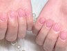 【ハンド】つやつやクリア ¥4950(自爪風マットコーティング〇)