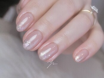 ウェディングに♪上品ラメグラデ