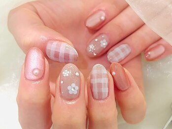 ミアローザ(Mia Rosa)/フラワー＆チェック