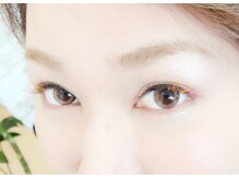 まつ毛エクステ専門サロン マドモア 大津店/トレンドカラーMIXで個性派な目