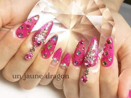 ピンク☆ネイルピアス