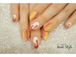 ミラーカラフルアートネイル