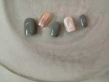 エヌ ネイル(N NAIL)/映え♪シンプルマーブルNail