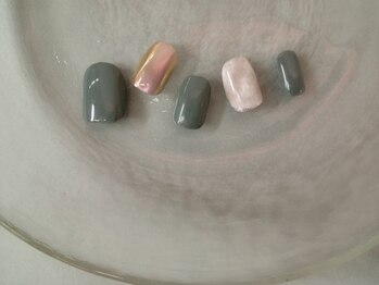 エヌ ネイル(N NAIL)/映え♪シンプルマーブルNail