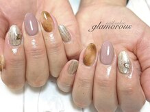 ネイルグラマラス 西新井店/《パラジェル》大人ニュアンス