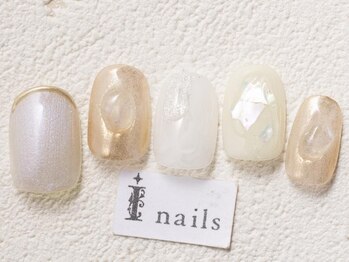 アイネイルズ 渋谷店(I nails)/透明感ニュアンス