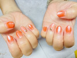 定額ジェルネイル色変え