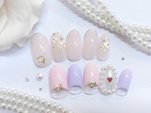 ティアラリュクス ネイル 新浦安店/持ち込み・お任せ例　9000円