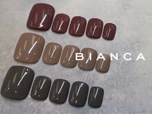 ビアンカ 荻窪店(Bianca)/秋冬カラーフットネイル