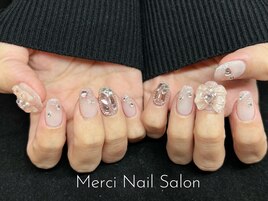 【チップ長さ出し】可愛いネイル