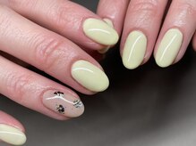 ルナ(LuNa)/ホロフラワー/パステルネイル