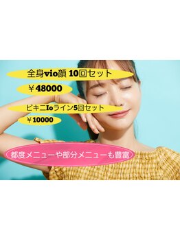 全身脱毛コースのあるサロン