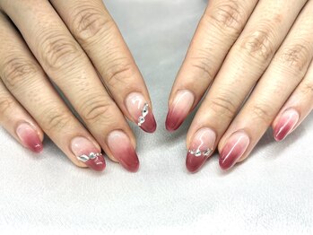 2色グラデーションネイル