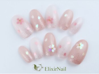 エリクサーネイル 新橋(Elixir Nail)/4月おすすめ10種デザイン