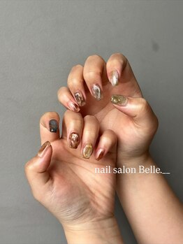 ベル(Belle)の写真/ちゅるんとしたマグネット5300円★ニュアンスやオフィスもお任せ◎全メニューパラジェル＆フィルイン込♪