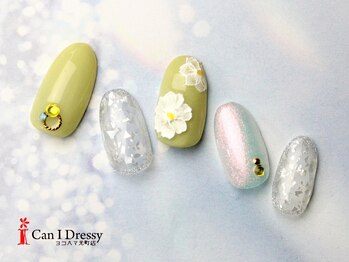 キャンアイドレッシー ヨコハマ元町店(Can I Dressy)/フラワー/海/シェル