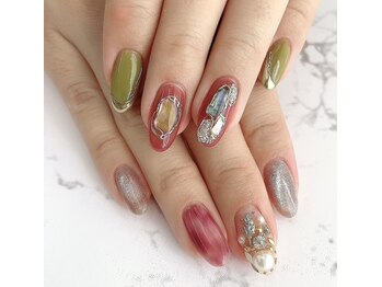 トータルビューティーステラ(TOTAL BEAUTY STELLA)/秋冬　ニュアンスネイル