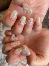 ピンクジュエリー(Pink Jewelry.)/ちょうちょネイル