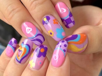 ニコネイル 下北沢店(NICO nail)の写真/【ネイル初心者の方にもオススメ★】短いお爪に似合うデザインが豊富！