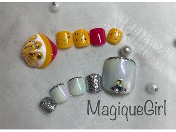 ネイルサロン マジックガール(Nail Salon MagiqueGirl)/【フットネイル】