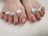 Footワンカラーorグラデーション(フィルインお直し)/6000