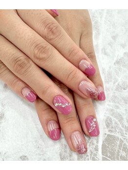 クレアネイル 高崎ウニクス店/4650円定額メニューデザイン例