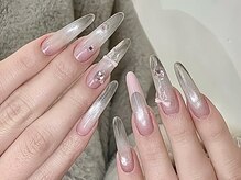Best Nail 銀座店【ワンホンネイル・スカルプ・パラジェル・上品ジェルネイル】/チップチークマグネット氷