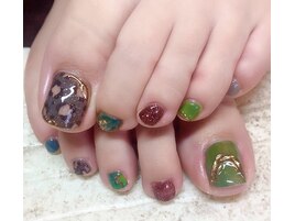 アニマル柄フット♪