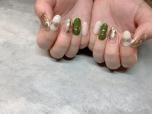 エンジェリック カラーズ(Angelic colors)/水彩×リングネイル