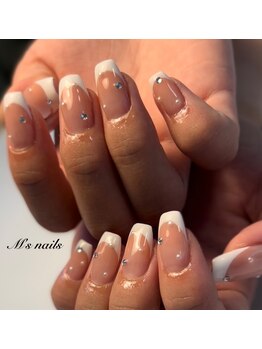 エムズネイル サベージ(M's nails Savage)/バーチャルフレンチ