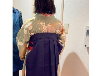 桃の木 吉祥寺店/卒業式のママ降りと袴2