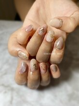 トータルビューティーローズ(Rose)/ぷっくりフラワーネイル