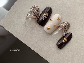 ブランロール 中目黒店(Blanl'or)/ツイードネイル