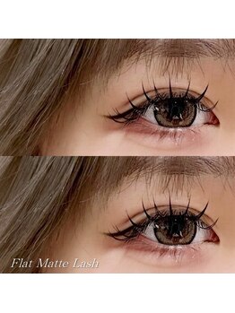 ローリーアイ 原宿/Flat matte lash