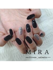 ワンカラーネイル