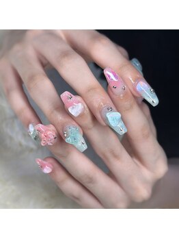 エムネイル ブランチ(Mネイル branch)/MAEDA担当、ハートネイル