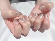 リリカネイル(Ririka nail)/ラメグラデーション