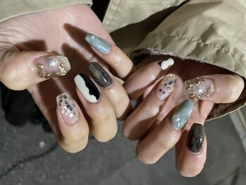 クリスタルネイル ゆめタウン夢彩都(CRYSTAL NAIL)/個性派ネイル