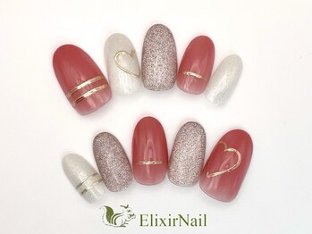 エリクサーネイル 神田(Elixir Nail)/シンプル / クーポン使用