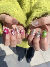 シリー(SILLY)/お花ネイル♪