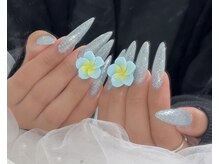 サロン ミミ(SALON MIMI)/ワンカラー大パーツハイビスカス