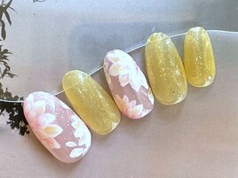 夏・浴衣ネイル