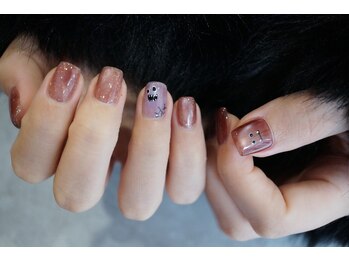 ネイル フライガール(nail FLY GIRL)/ほんのりハロウィンネイル★