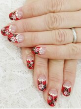 ネイリシャス(NAILICIOUS)/冬の定番スノーフレーク